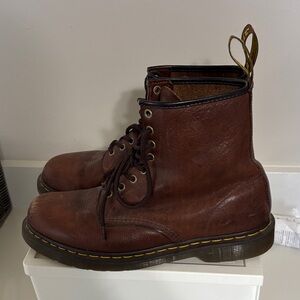 Dr. Martens Brown Leather Boots